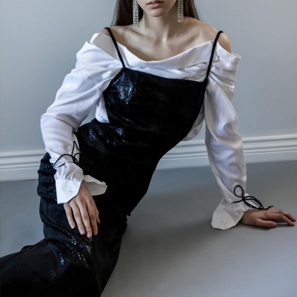 Vintage Black Evening Dress